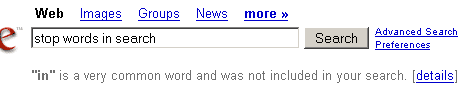 StopWords SEO