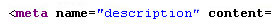 Meta Descripcion