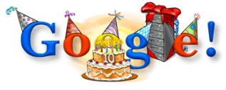 Aniversario 10 Google